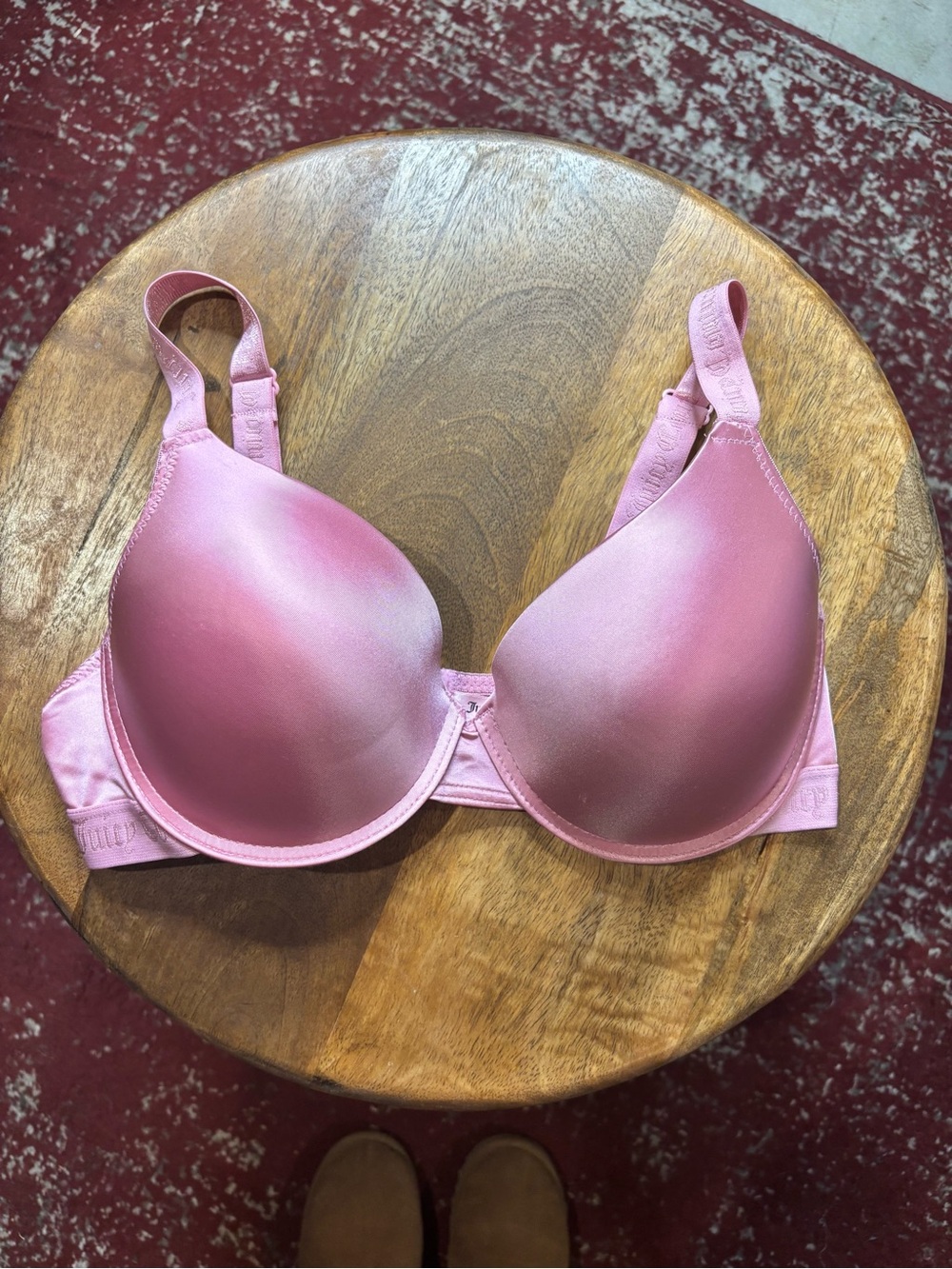 Juicy Couture Pink Push Up T-Shirt Bra